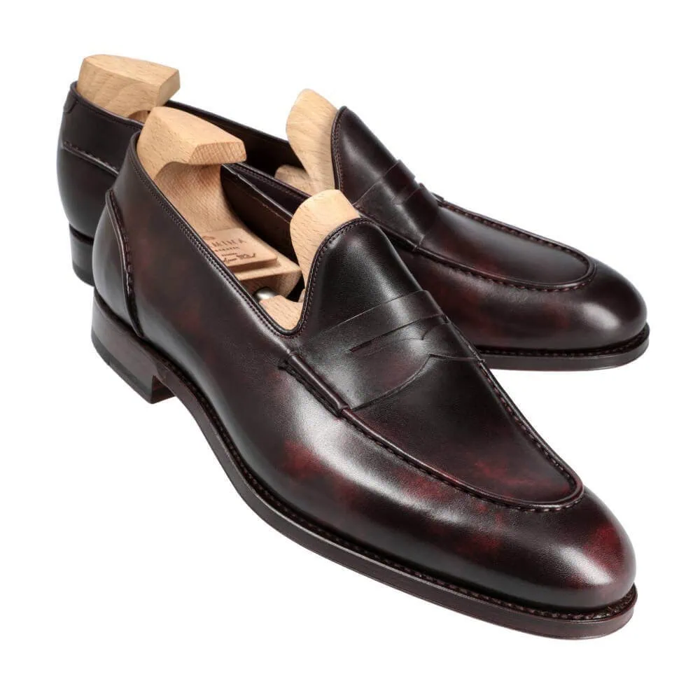 PENNY LOAFERS BURGUNDY MUSEUM | CARMINA