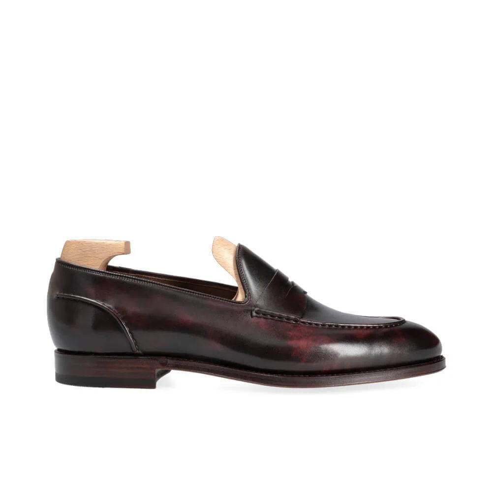 PENNY LOAFERS BURGUNDY MUSEUM | CARMINA