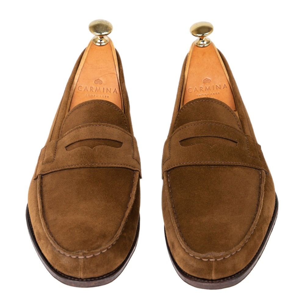 jainna suede penny loafer