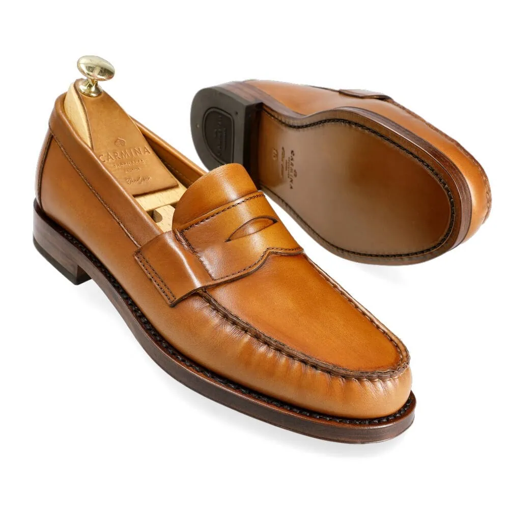 PENNY LOAFERS TAN VIKING | CARMINA