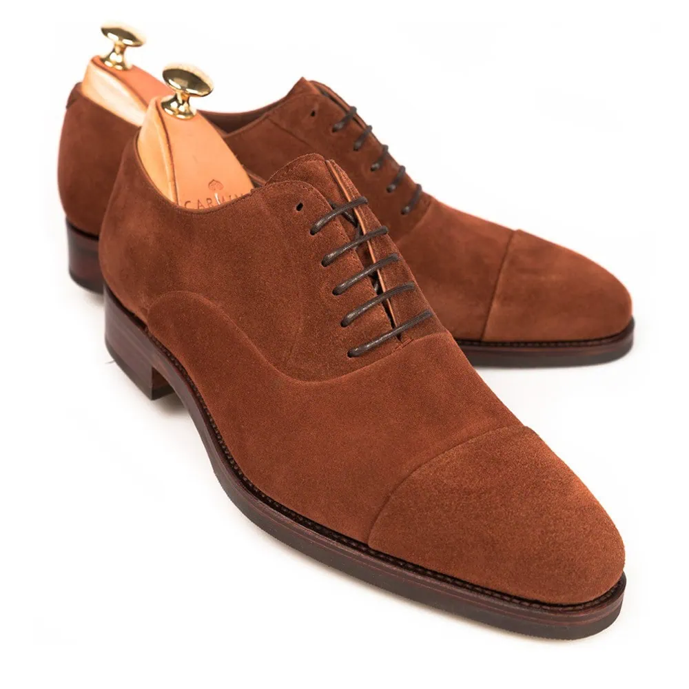POLO SUEDE OXFORD SHOES |CARMINA