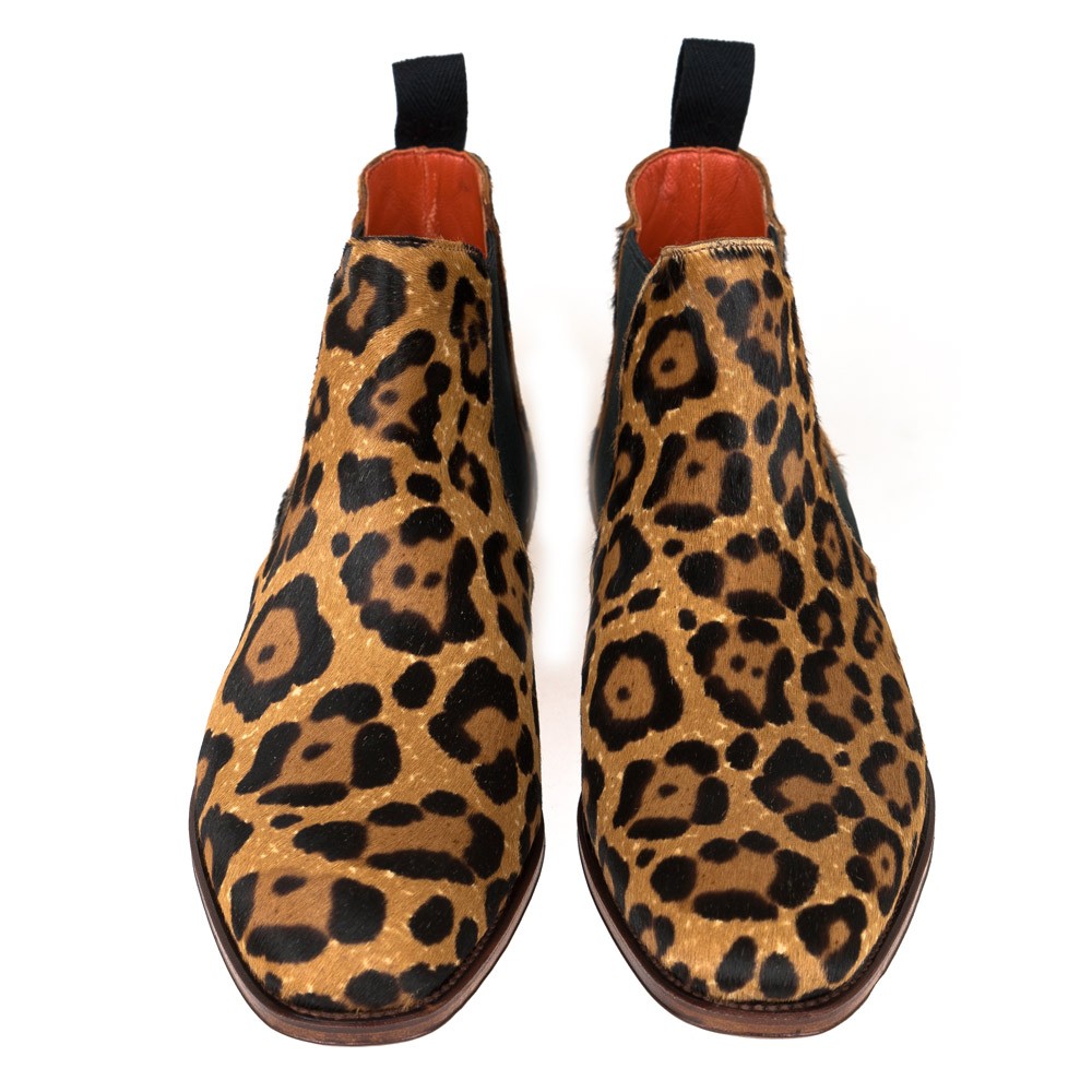 PONY LEOPARD CHELSEA BOOTS 1208 HILLS