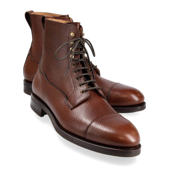 DRESS BOOTS IN RUSSIAN CALF BROWN