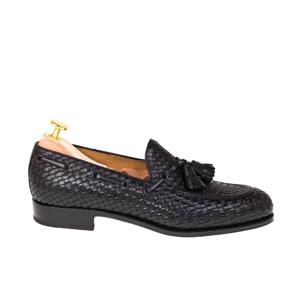 BRAIDED TASSEL LOAFERS 80299 FOREST 2