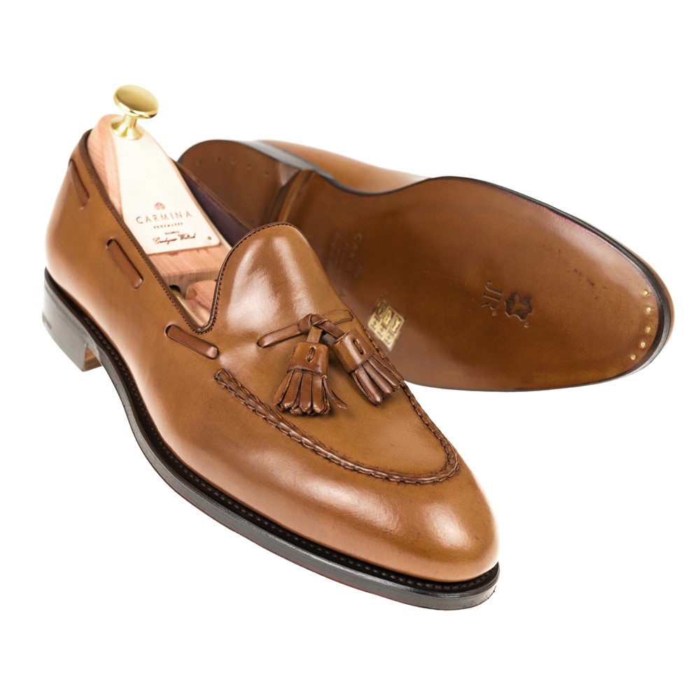 cordovan tassel loafers