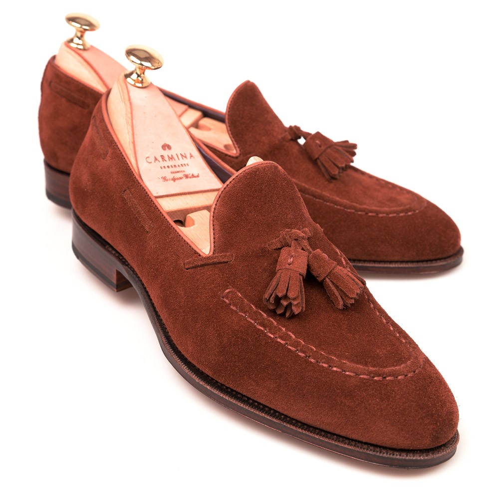 mens dress loafers suede