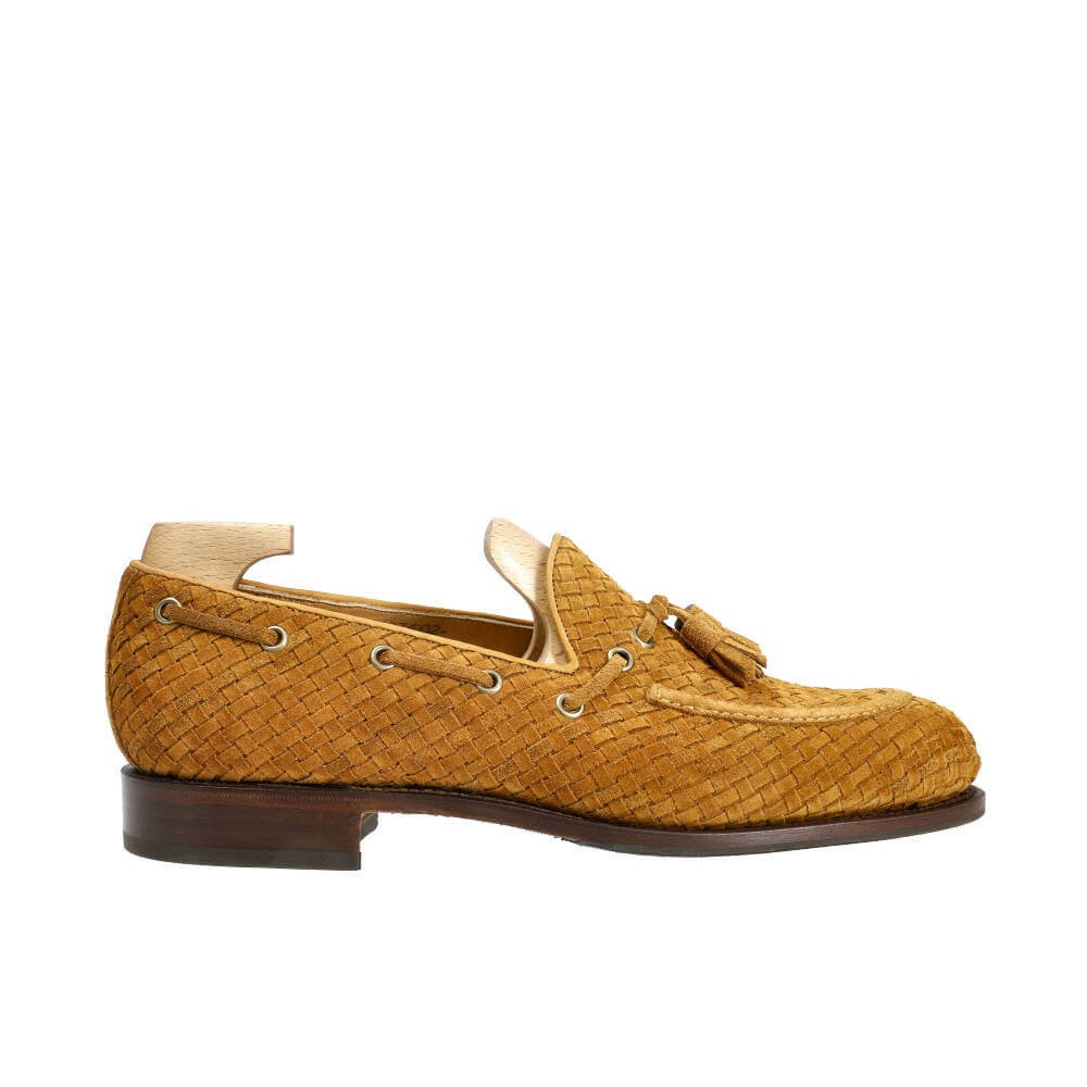 BRAIDED TASSEL LOAFERS 80299 FOREST 