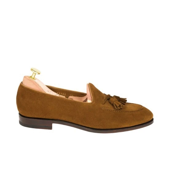 LP 25S SERGE TASSEL LOAFER 35MM IN GLAZED HONEY CALFSKIN