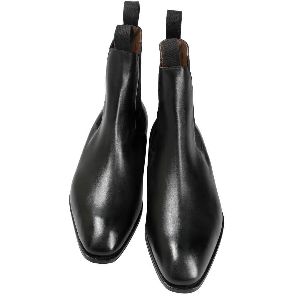 CHELSEA BOOTS BLACK BOXCALF | CARMINA