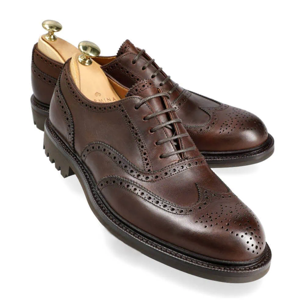 wingtip_oxford_brown_waxy_horw  display picture 2