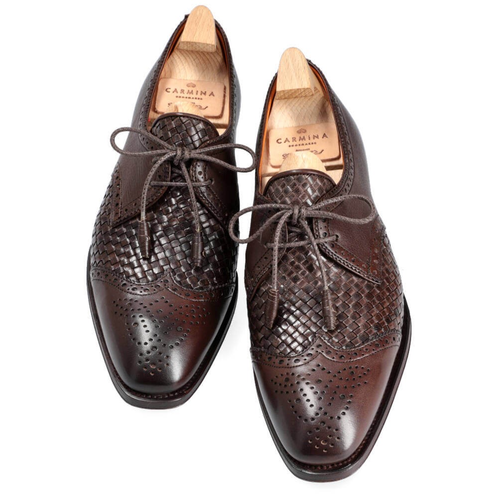 Deportivo blucher mujer con piel lisa y elasticos Talla 38
