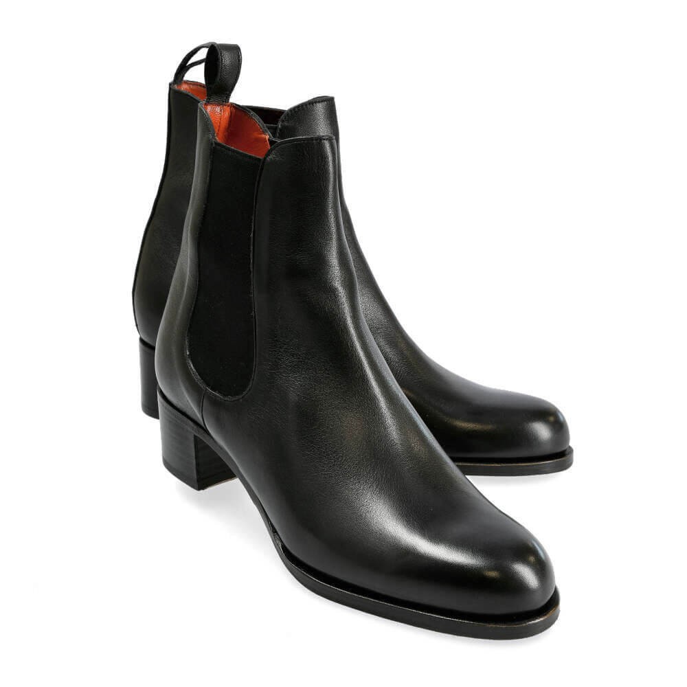 womens black chelsea ankle boots