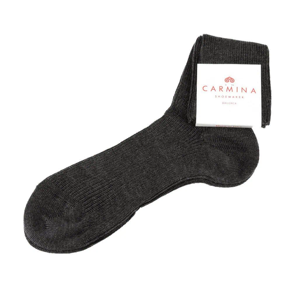 Alto Milano Antracite Donna Short Socks main image 1