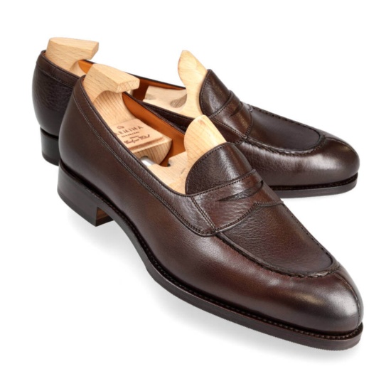 PENNY LOAFERS WOMEN RUSTICALF BROWN | CARMINA