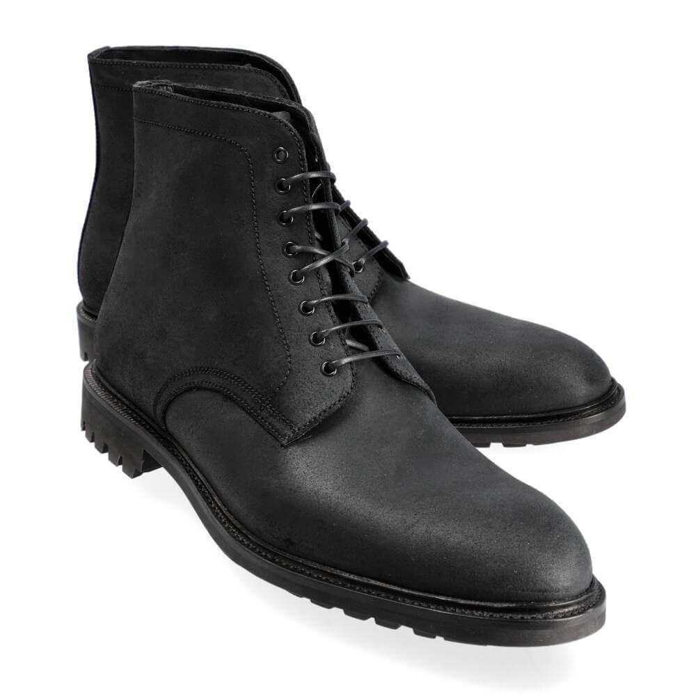 work boots black leather