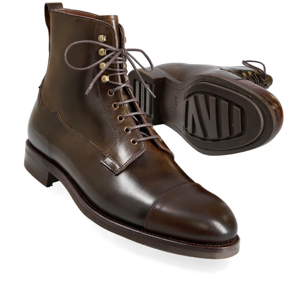 BOTAS ESTILO MILITAR DE CORDOVAN 80791 OSCAR